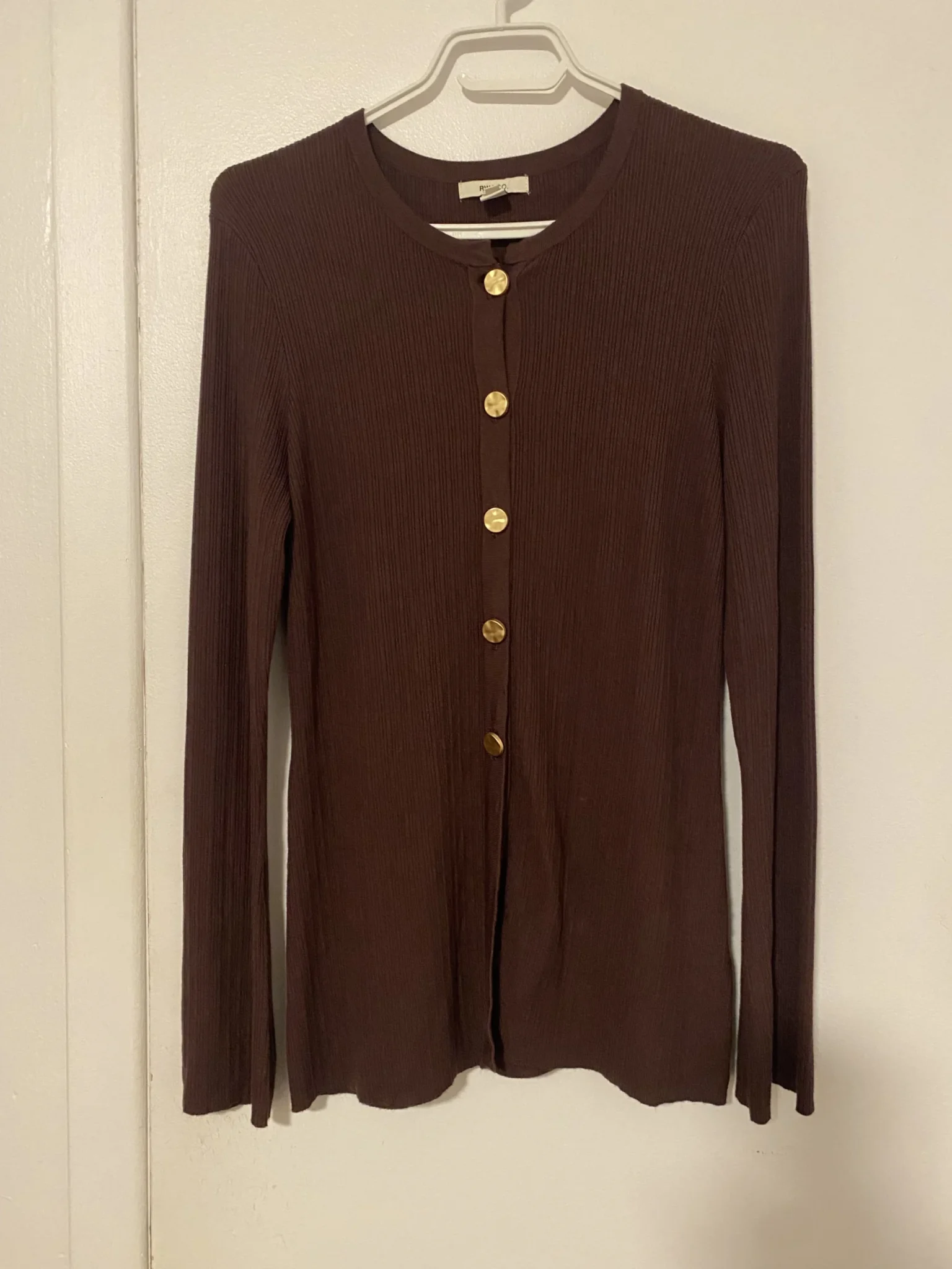Featured image for RW brown cardigan
