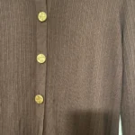 Thumbnail for RW brown cardigan