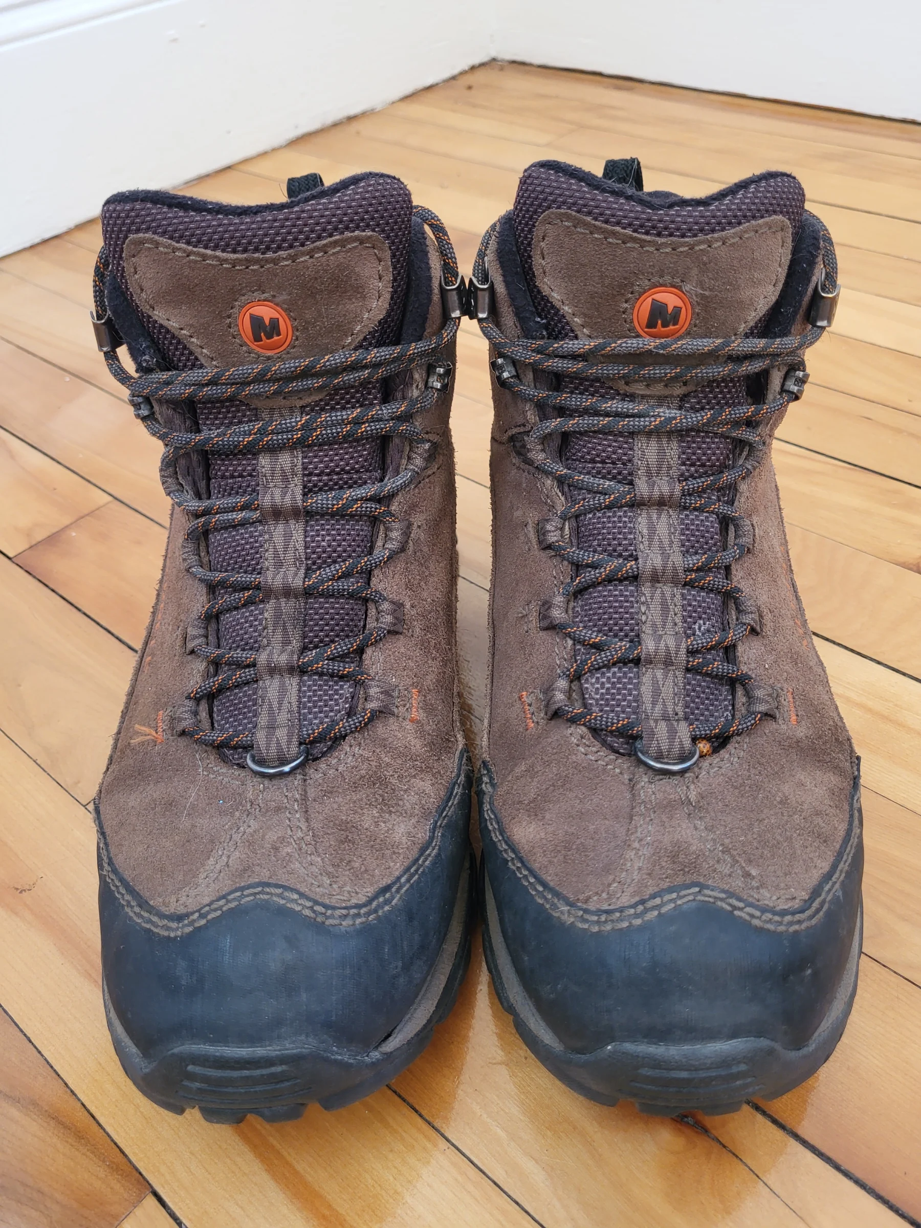 Bottes d'hiver Merrell Brune Norsehund Omega imperméable Randonnée taille 9 Homme Merrell seconde main