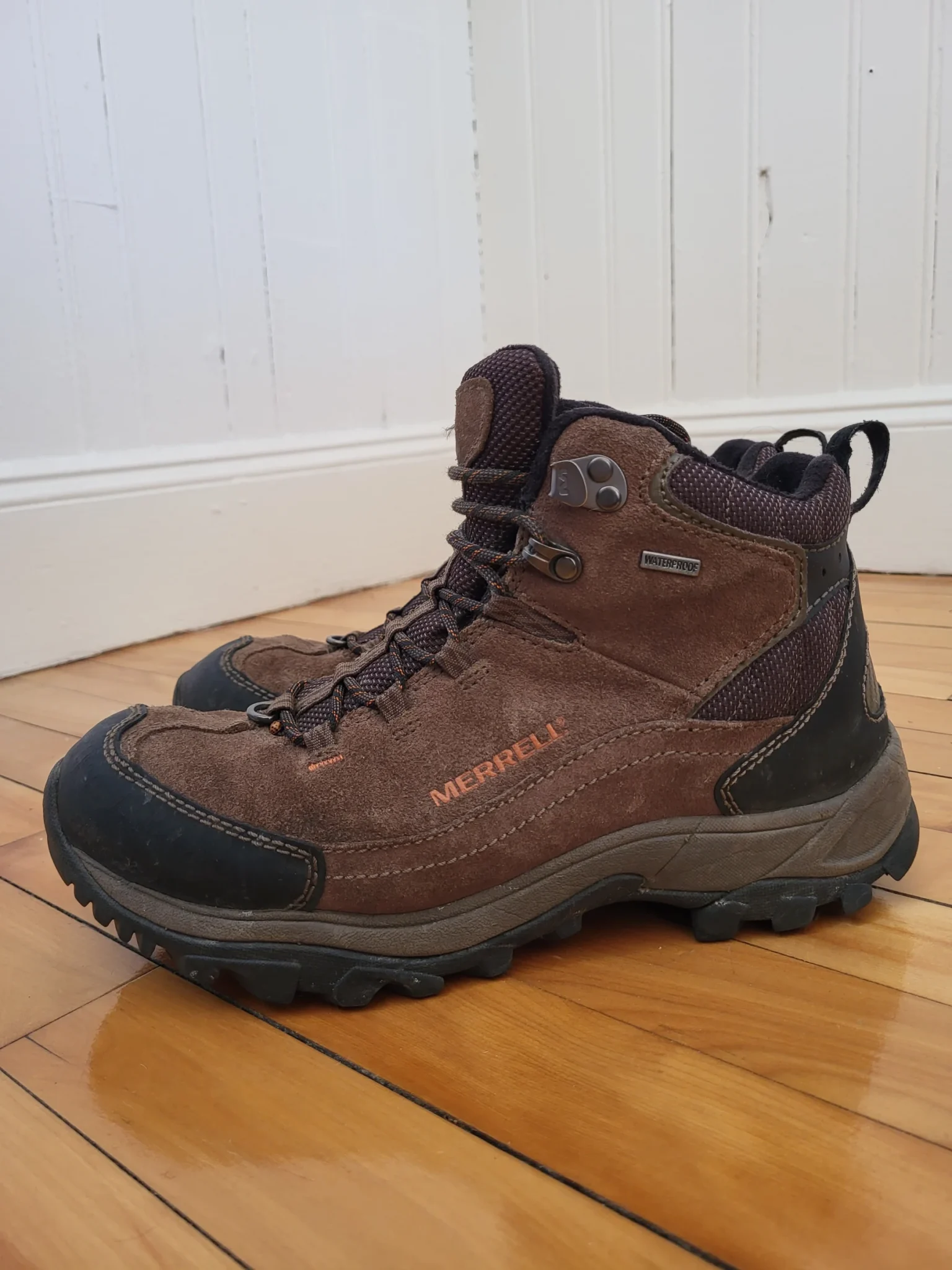 Image for Merrell Men’s Winter Hiking Boots, Norsehund Omega Waterproof  Size 9,