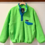 Featured thumbnail for GAP Arctic Fleece – Retro reissue | Lime green and turquoise blue | M 💚