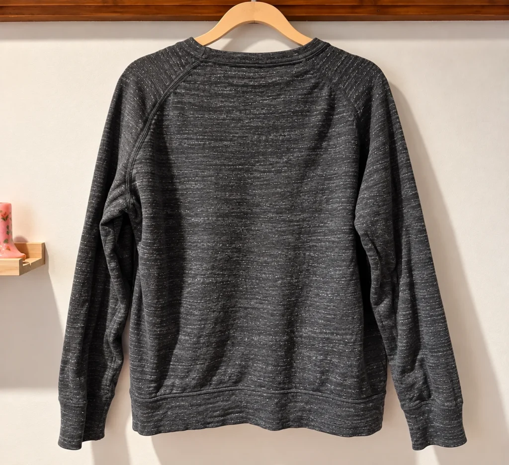 Image for Peak Performance – Chandail 100 % coton gris charcoal chiné – M