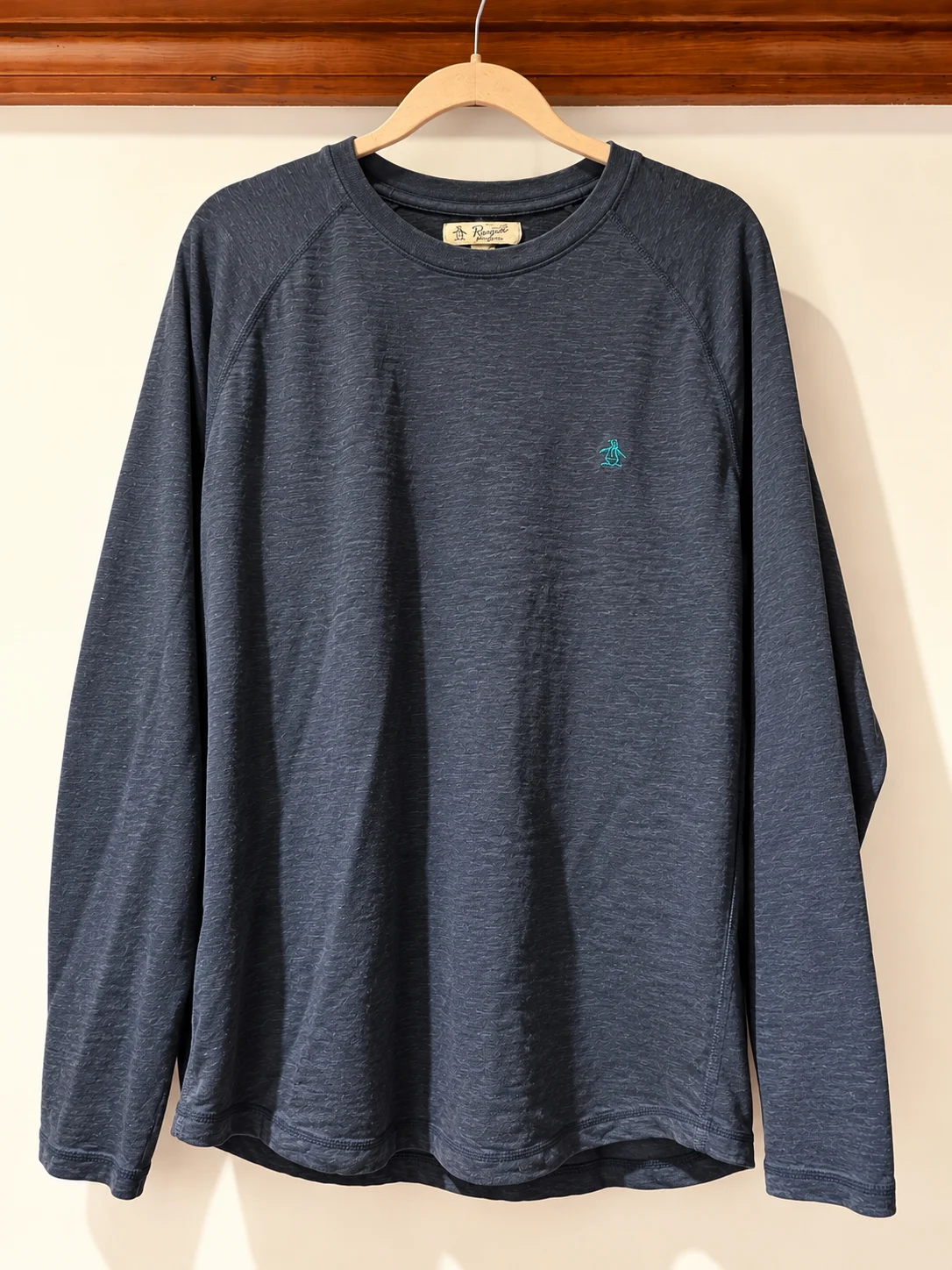 🐧 Original Penguin – Chandail gris charcoal chiné – XL *Autre seconde main