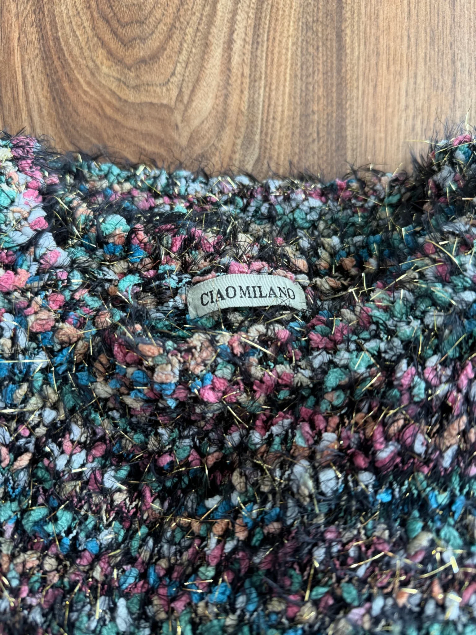 Image for Pull poilu coloré