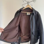 Thumbnail for Manteau de Cuir d'agneau Indiana Jones Coyle's Clothing Raiders of the Ark Medium Marron