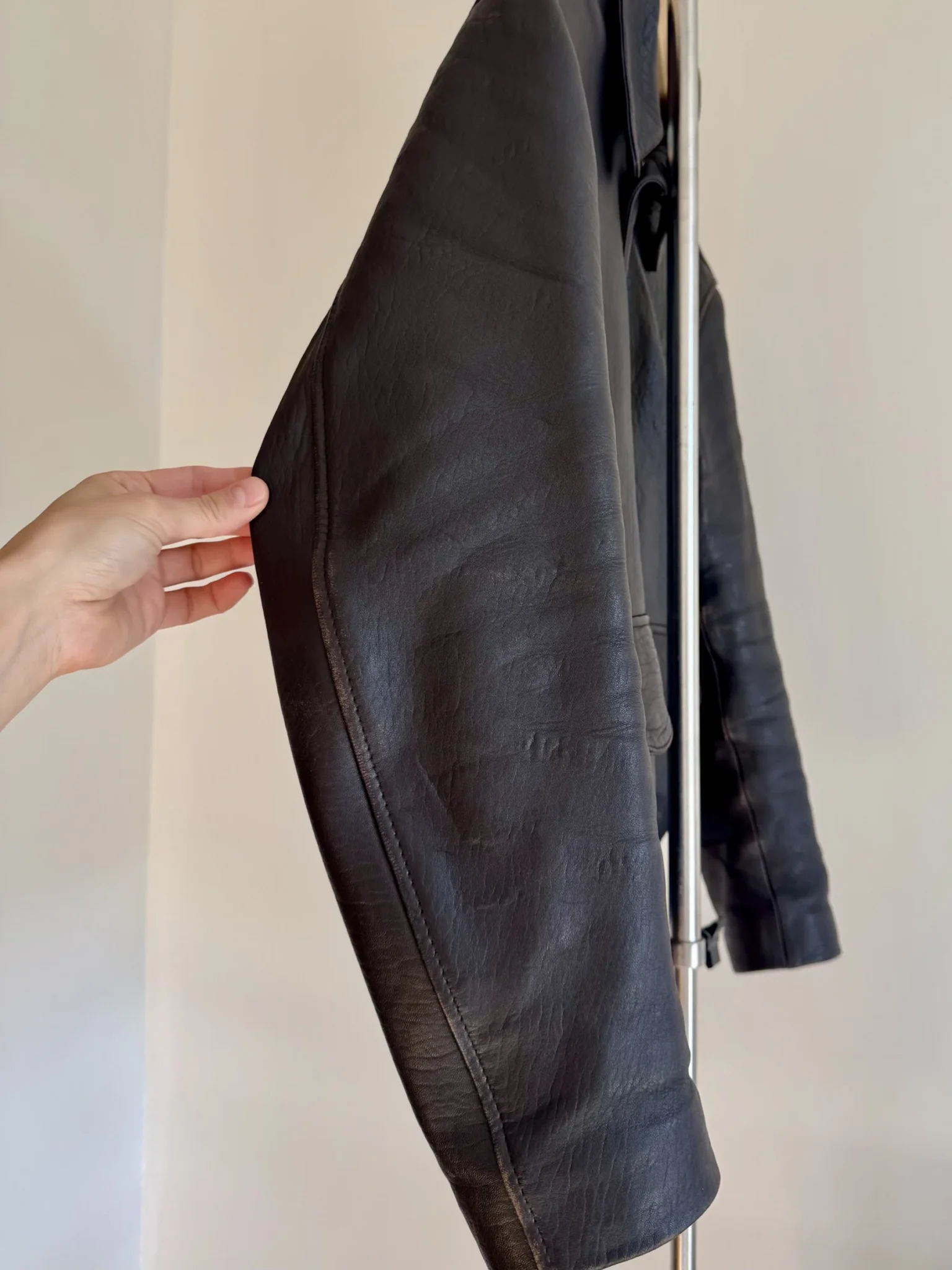 Image for Manteau de Cuir d'agneau Indiana Jones Coyle's Clothing Raiders of the Ark Medium Marron