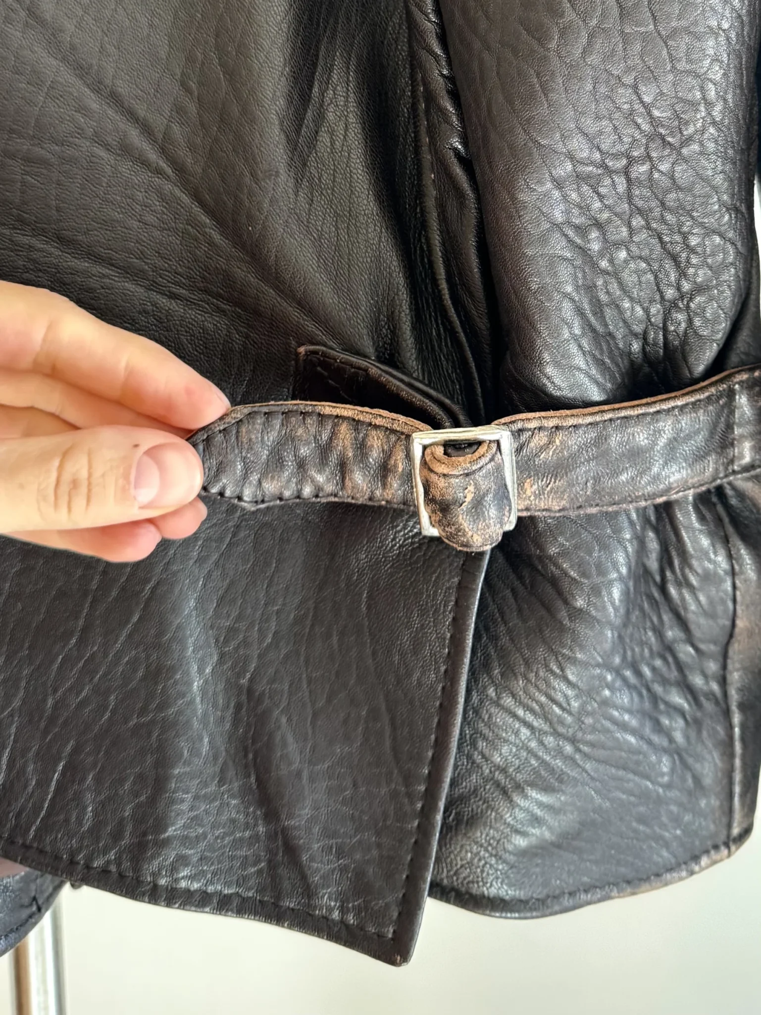 Image for Manteau de Cuir d'agneau Indiana Jones Coyle's Clothing Raiders of the Ark Medium Marron