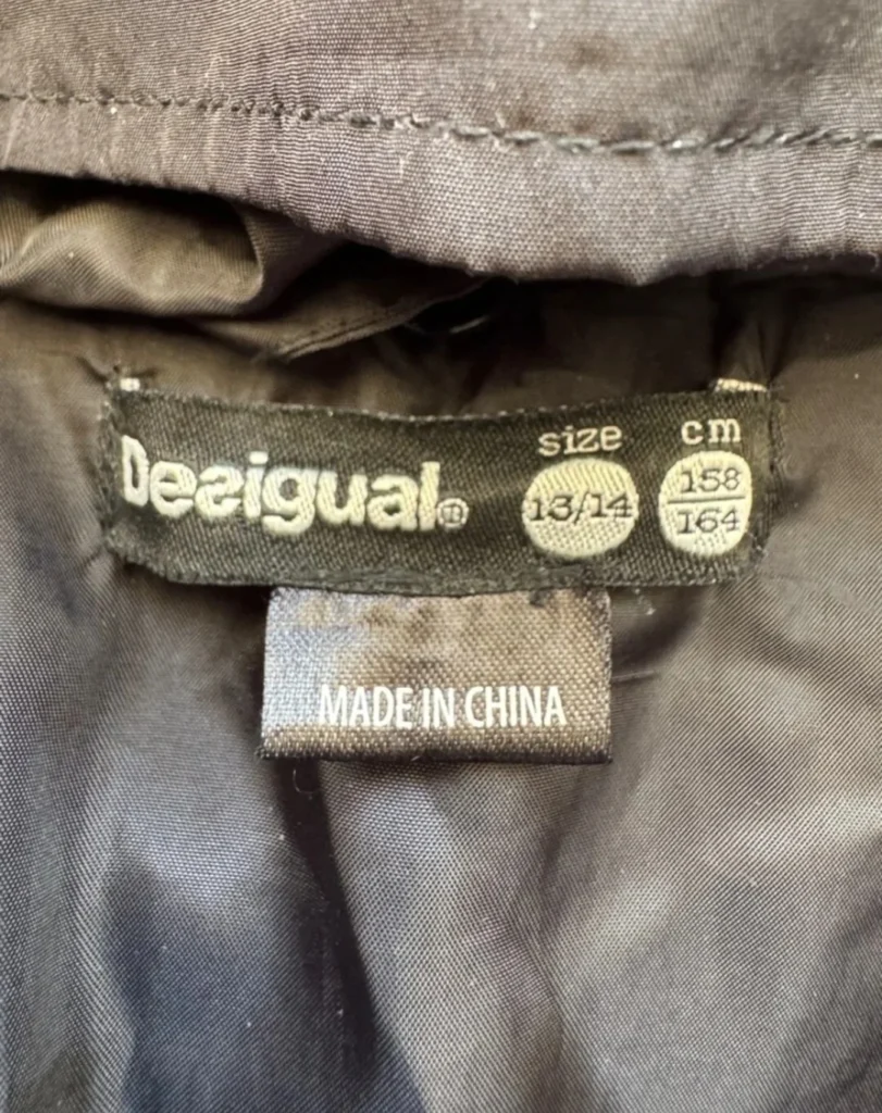 Image for Manteau automne desigual 13/14 fille