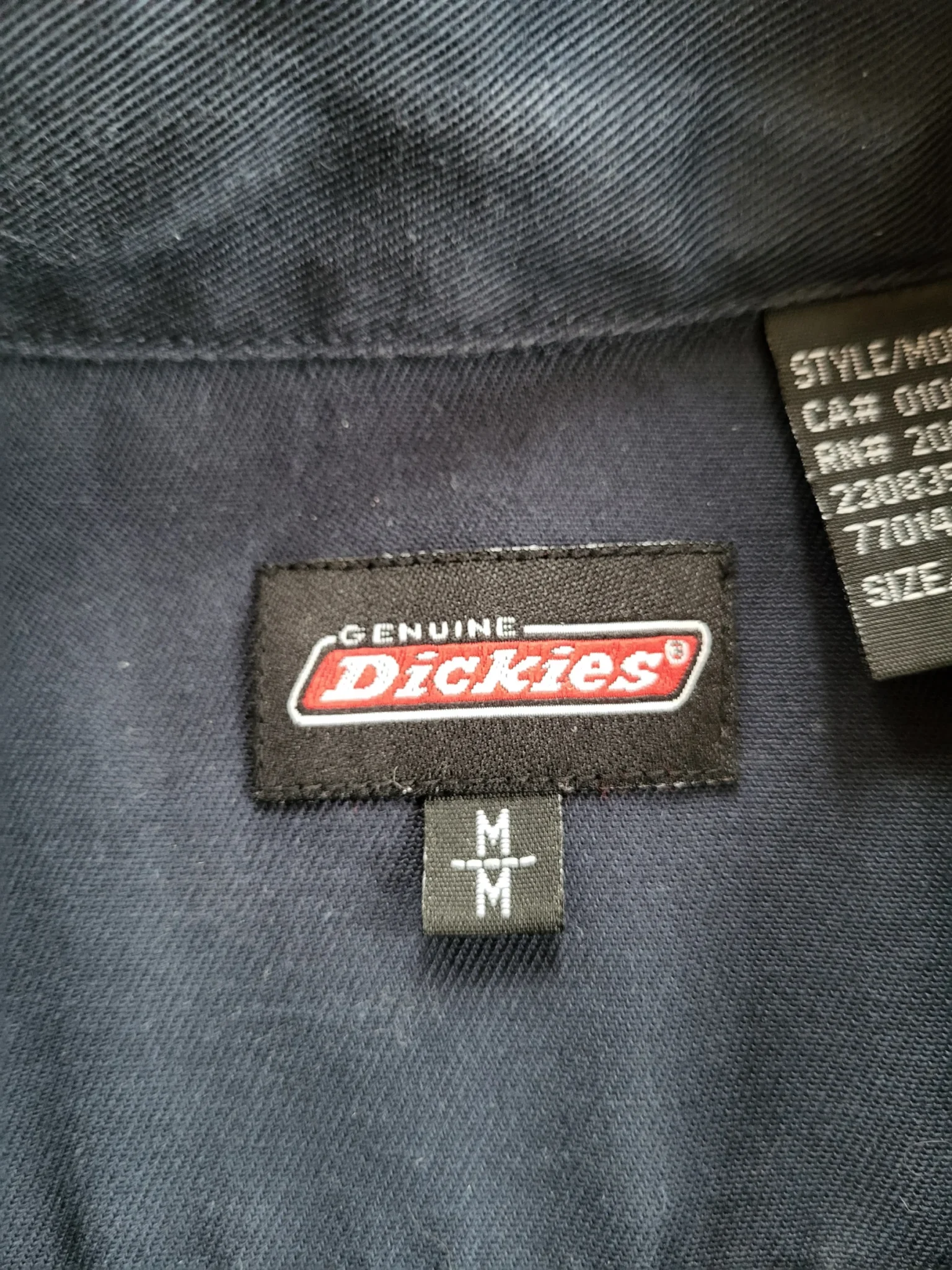 Image for Dickies Chemise de travail à boutons pression  – Bleu marine – Medium