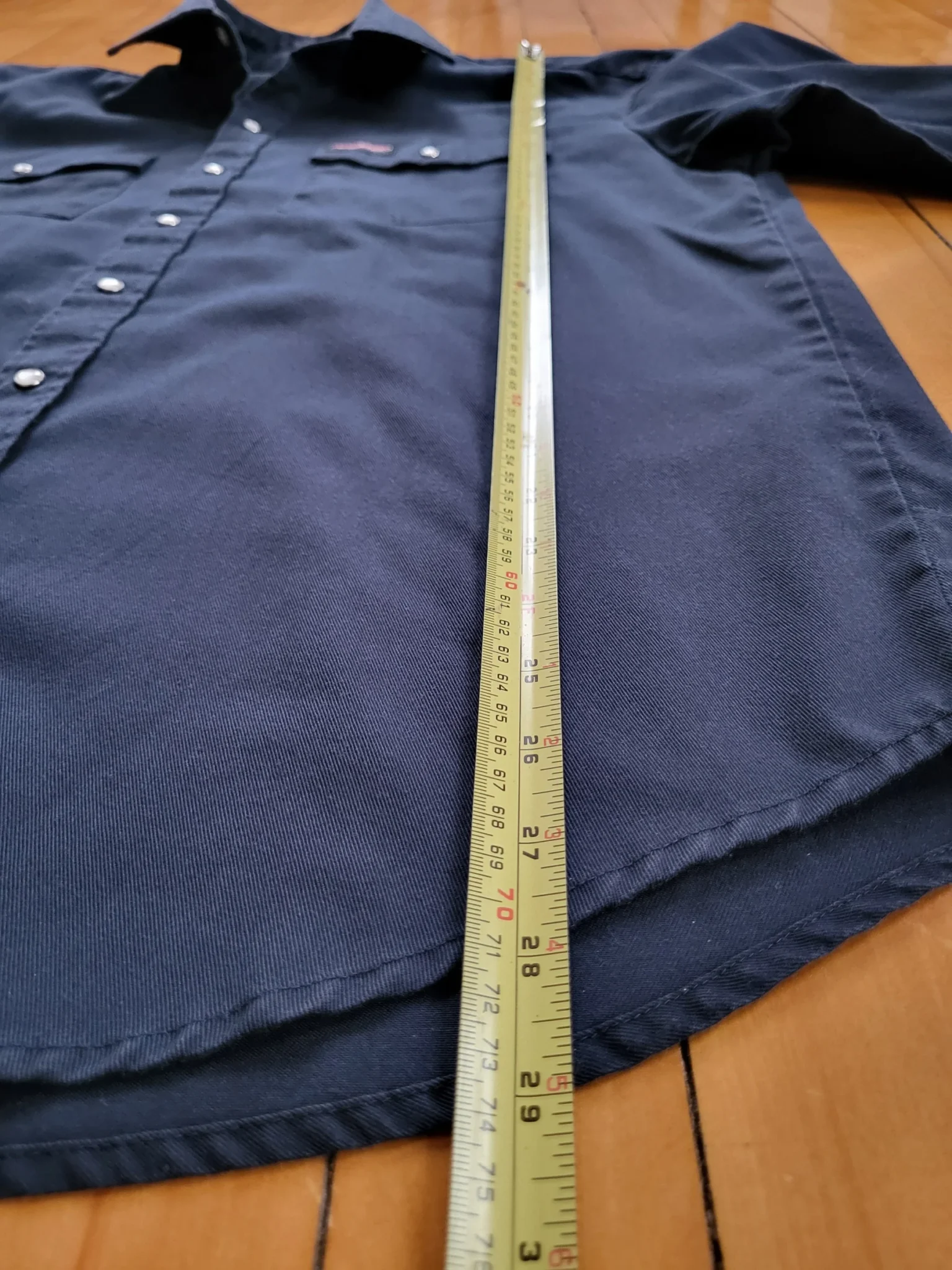 Image for Dickies Chemise de travail à boutons pression  – Bleu marine – Medium