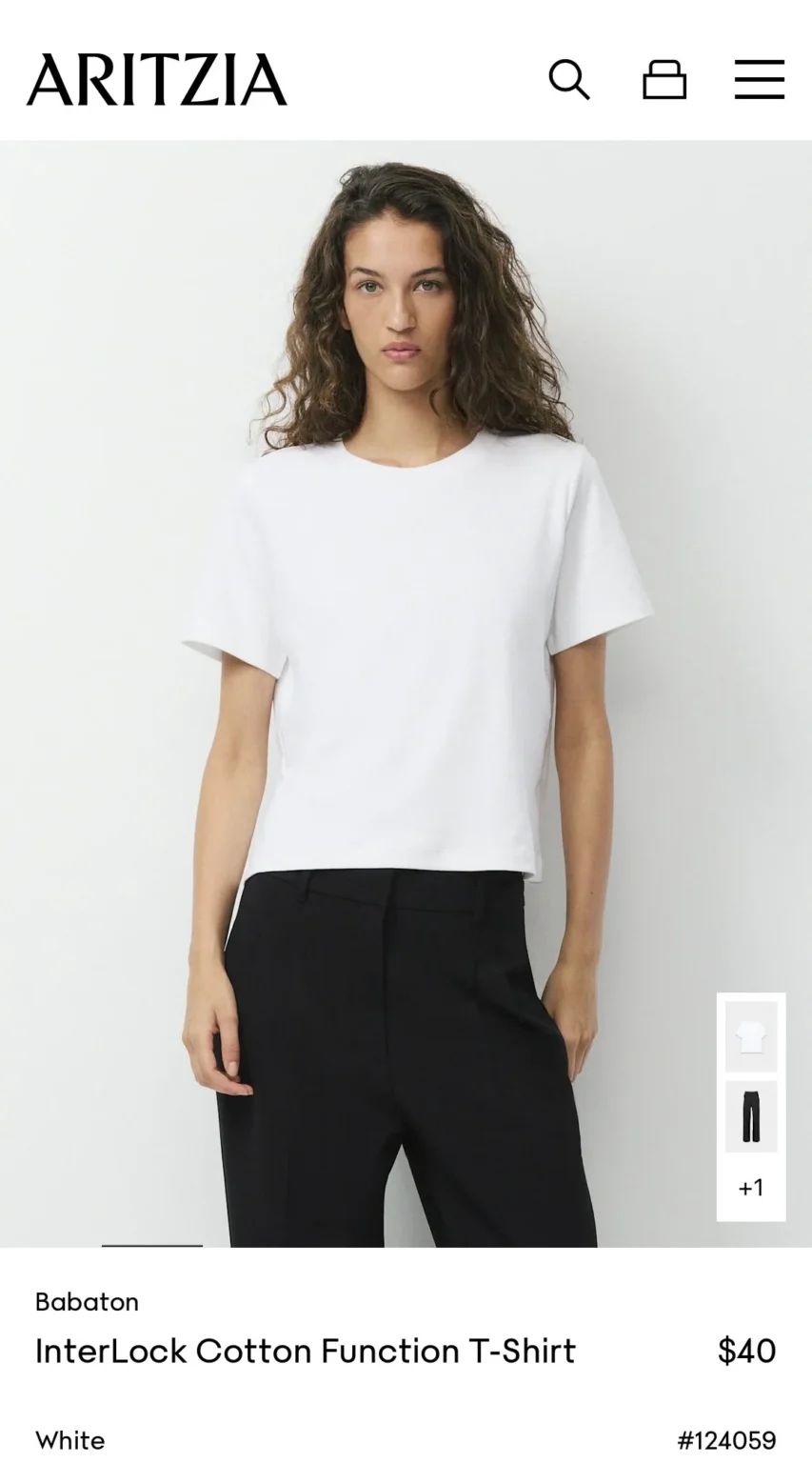 Image for Aritzia Function T-Shirt