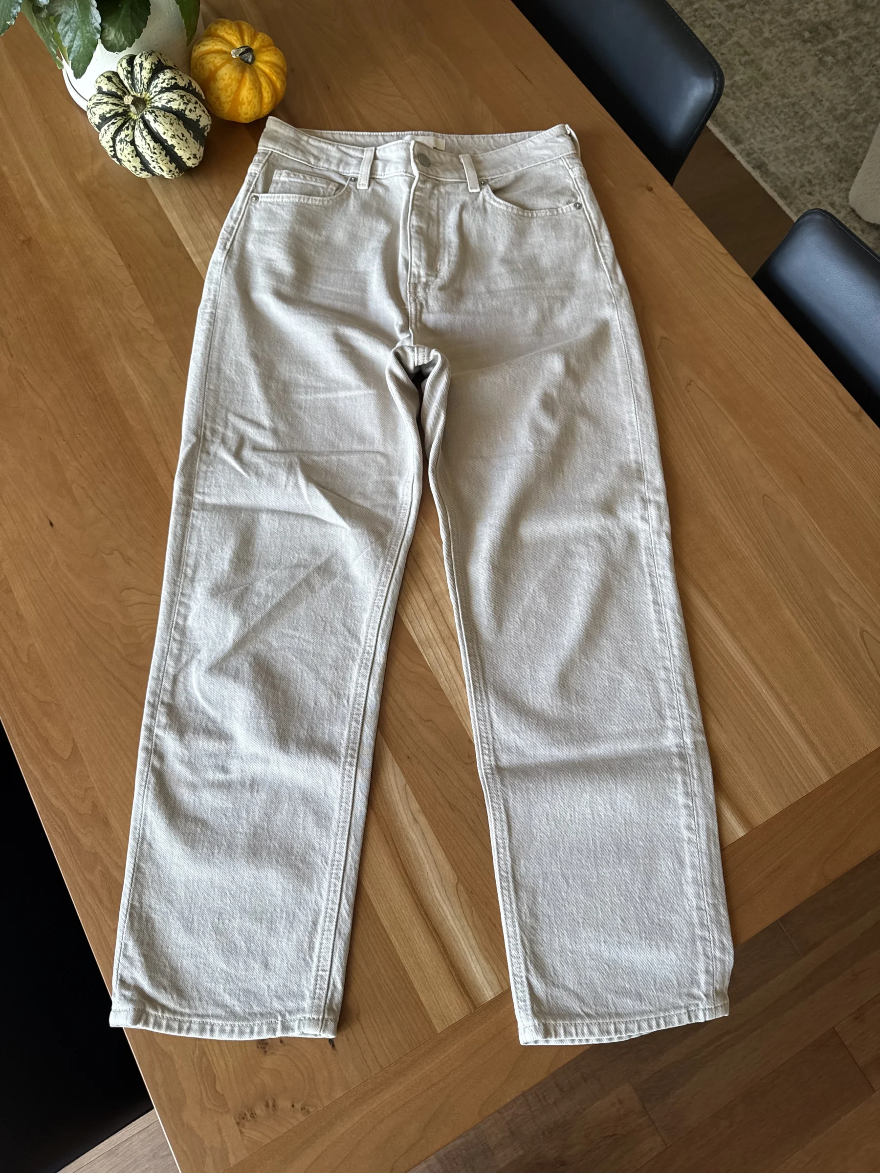 Beige mum jeans HM seconde main