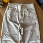 Thumbnail for Beige mum jeans