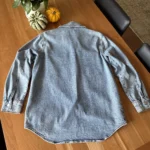 Thumbnail for Longer denim coat