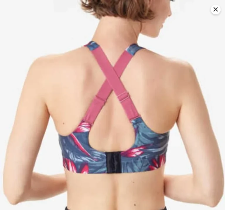 Image for Soutien-gorge de sport Lolë à bretelles convertibles, imprimé floral tropical, taille S