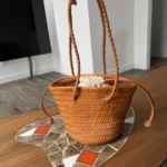 Thumbnail for Sac à main cuir et coton