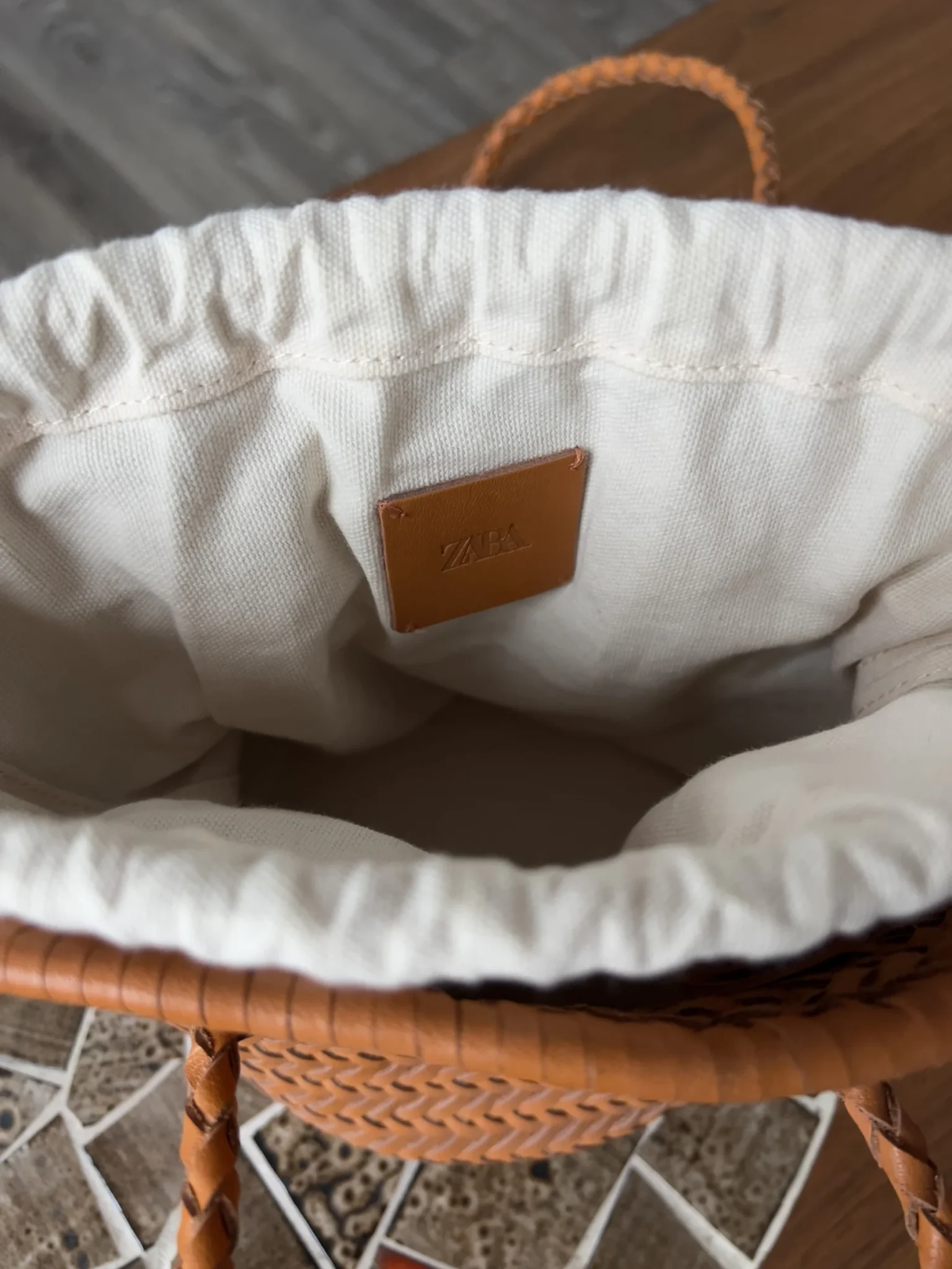 Image for Sac à main cuir et coton