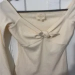 Thumbnail for T-shirt Caro couleur crème marque Sézane