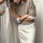 Featured thumbnail for Aritzia | Pull en cachemire XS (comme neuf)  ☁️