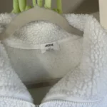 Thumbnail for White sherpa jacket