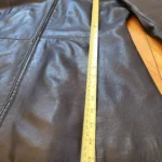 Thumbnail for Manteau Danier en cuir italien noir, taille M