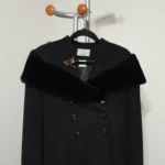 Featured thumbnail for Long vintage French coat (wool and cashmere)