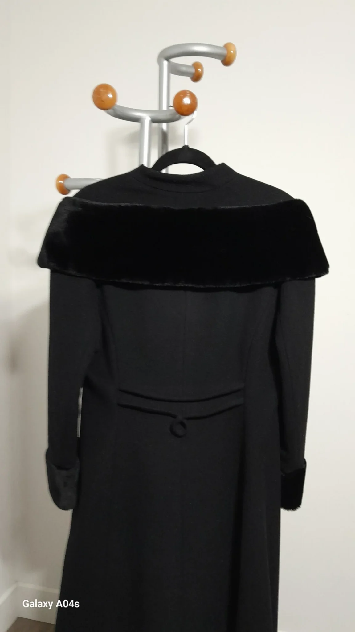 Image for Long vintage French coat (wool and cashmere)