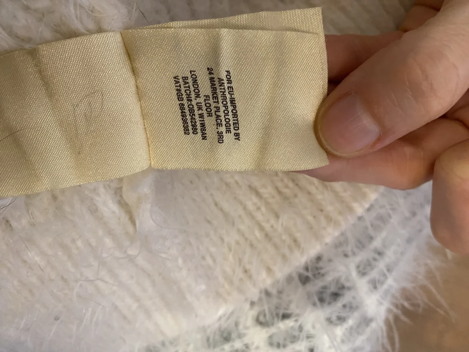 Image for Robe/ pull en laine
