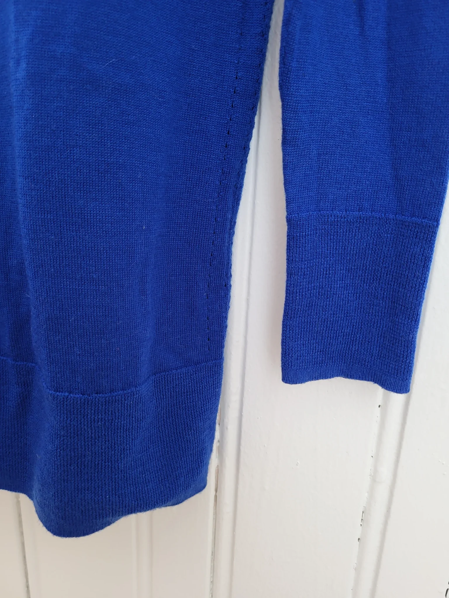 Image for Veste 100% laine mérino bleu royal | Taille XS