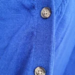 Thumbnail for Veste 100% laine mérino bleu royal | Taille XS