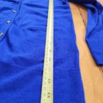 Thumbnail for Veste 100% laine mérino bleu royal | Taille XS