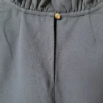 Thumbnail for Blouse J.Crew bleu marine à col volanté et manches bouffantes, taille S