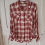 Thumbnail for Chemise à carreaux Lucky Brand douce et légère