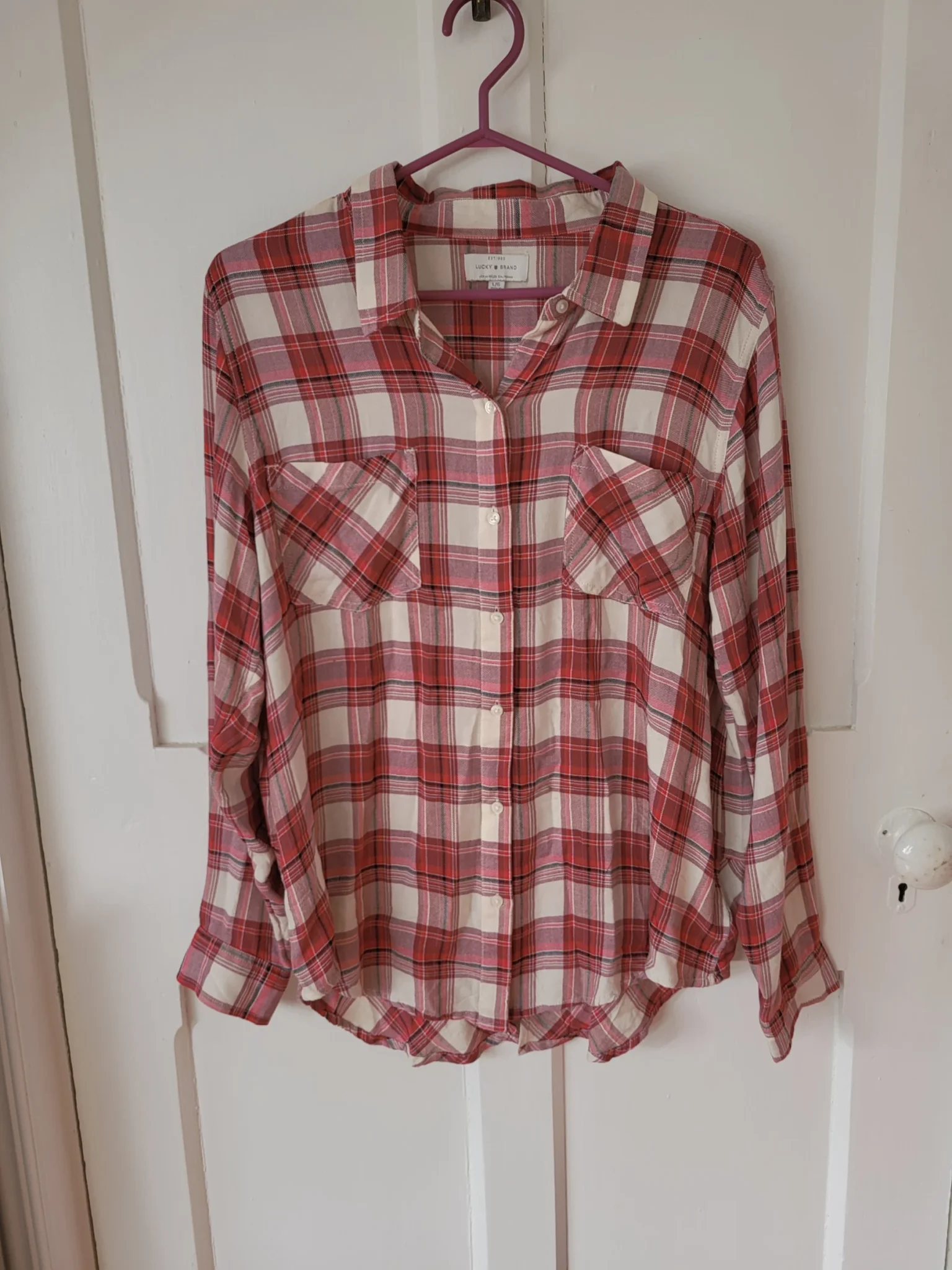 Image for Chemise à carreaux Lucky Brand douce et légère