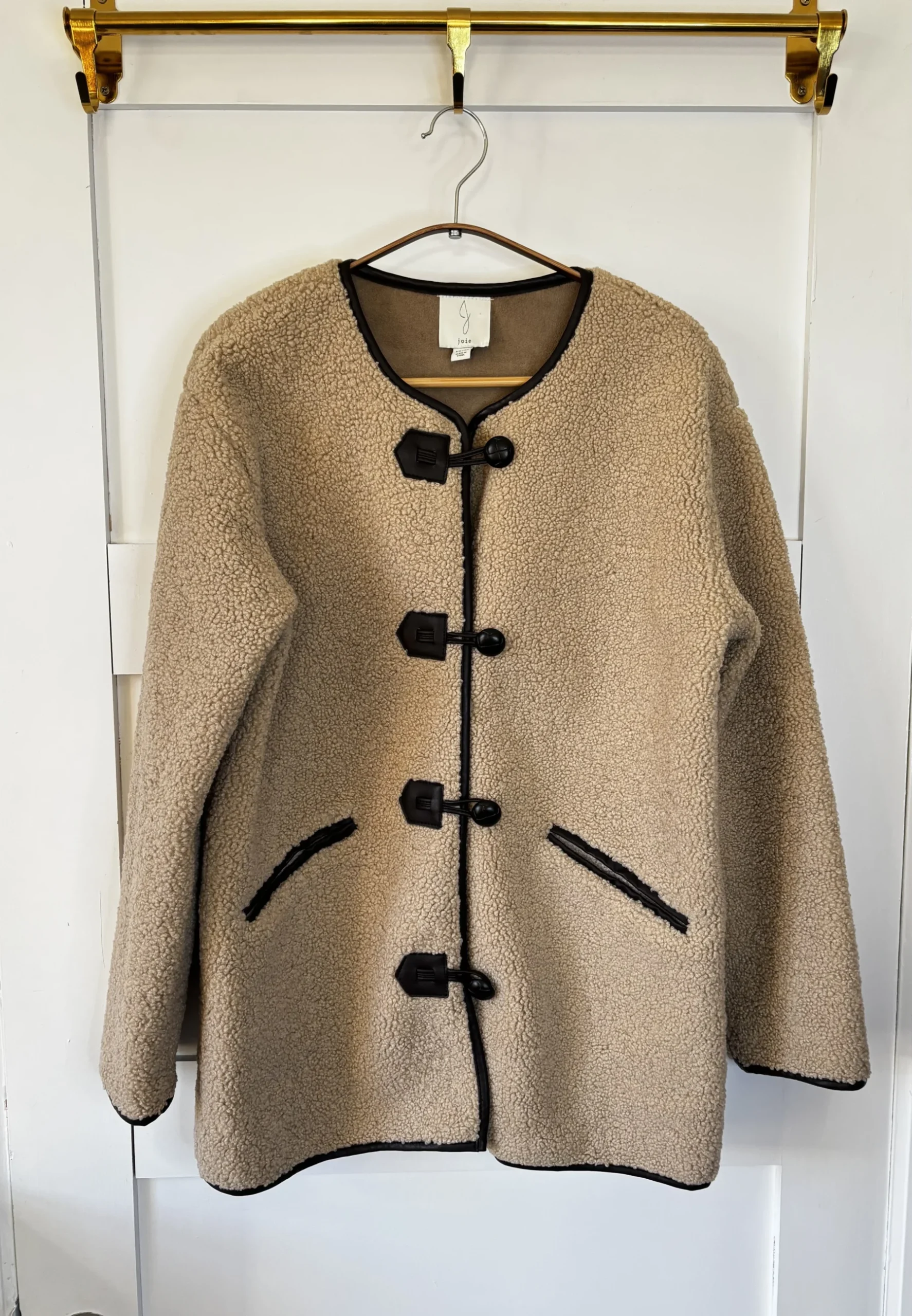 ♥️Veste beige sherpa JOIE Joie seconde main