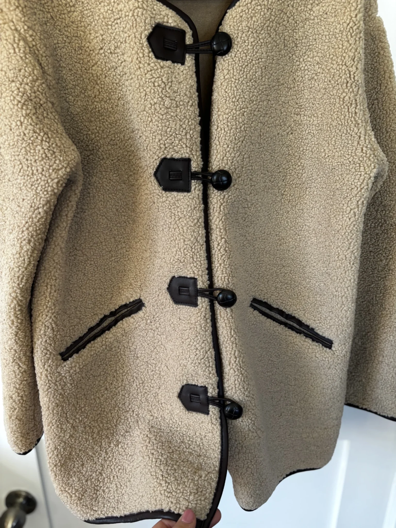 Image for ♥️Veste beige sherpa JOIE