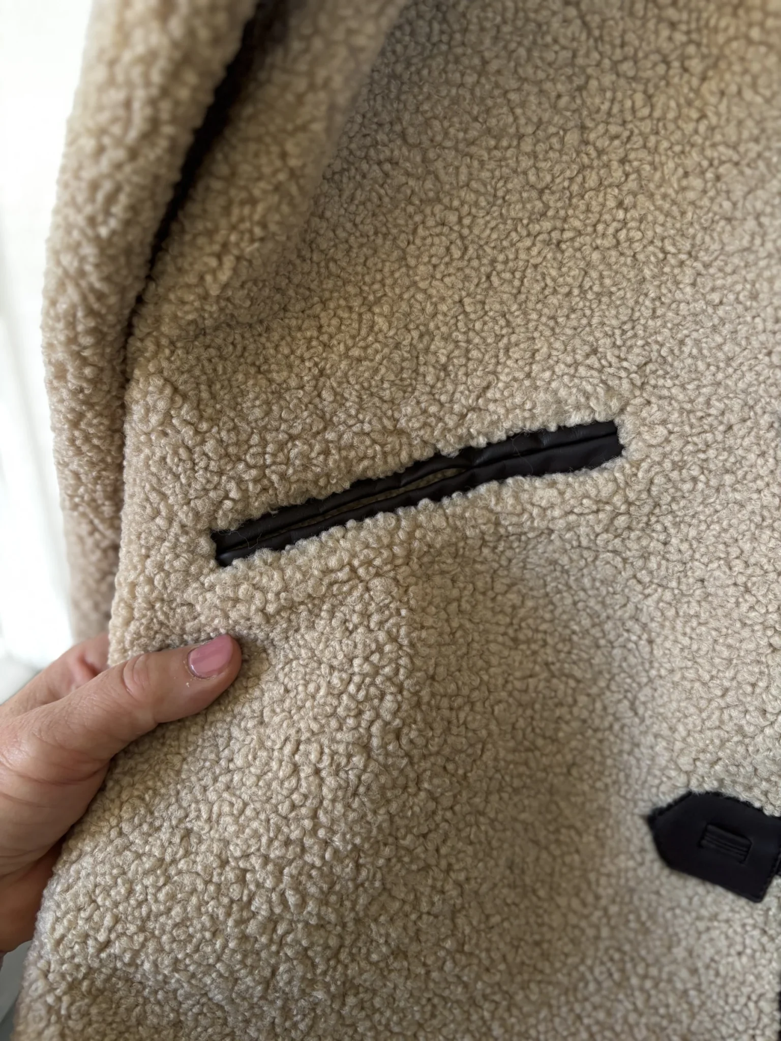 Image for ♥️Veste beige sherpa JOIE