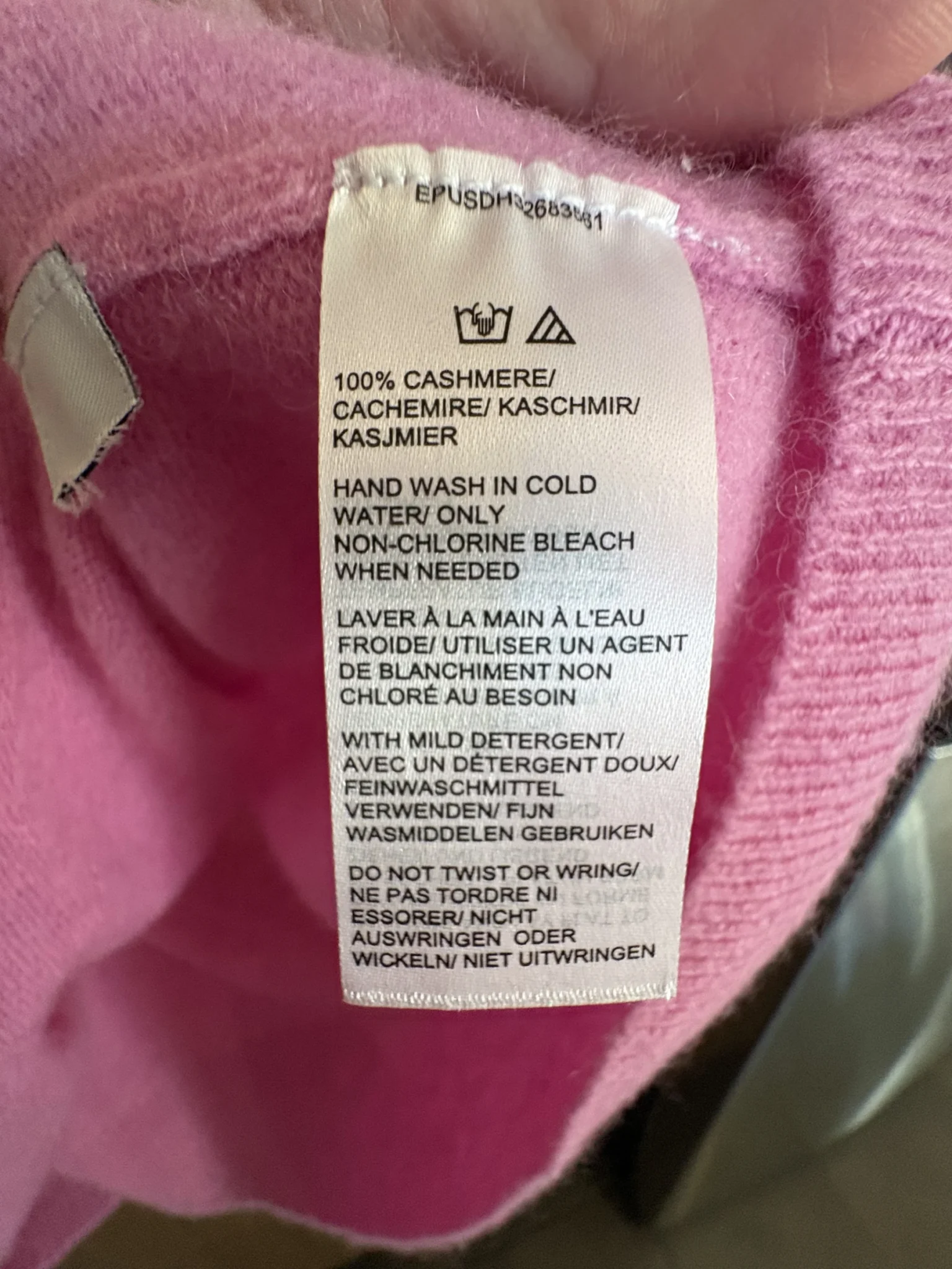 Image for Pull en cashmere