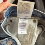 Thumbnail for Jean AGOLDE Kelly bleu taille 27