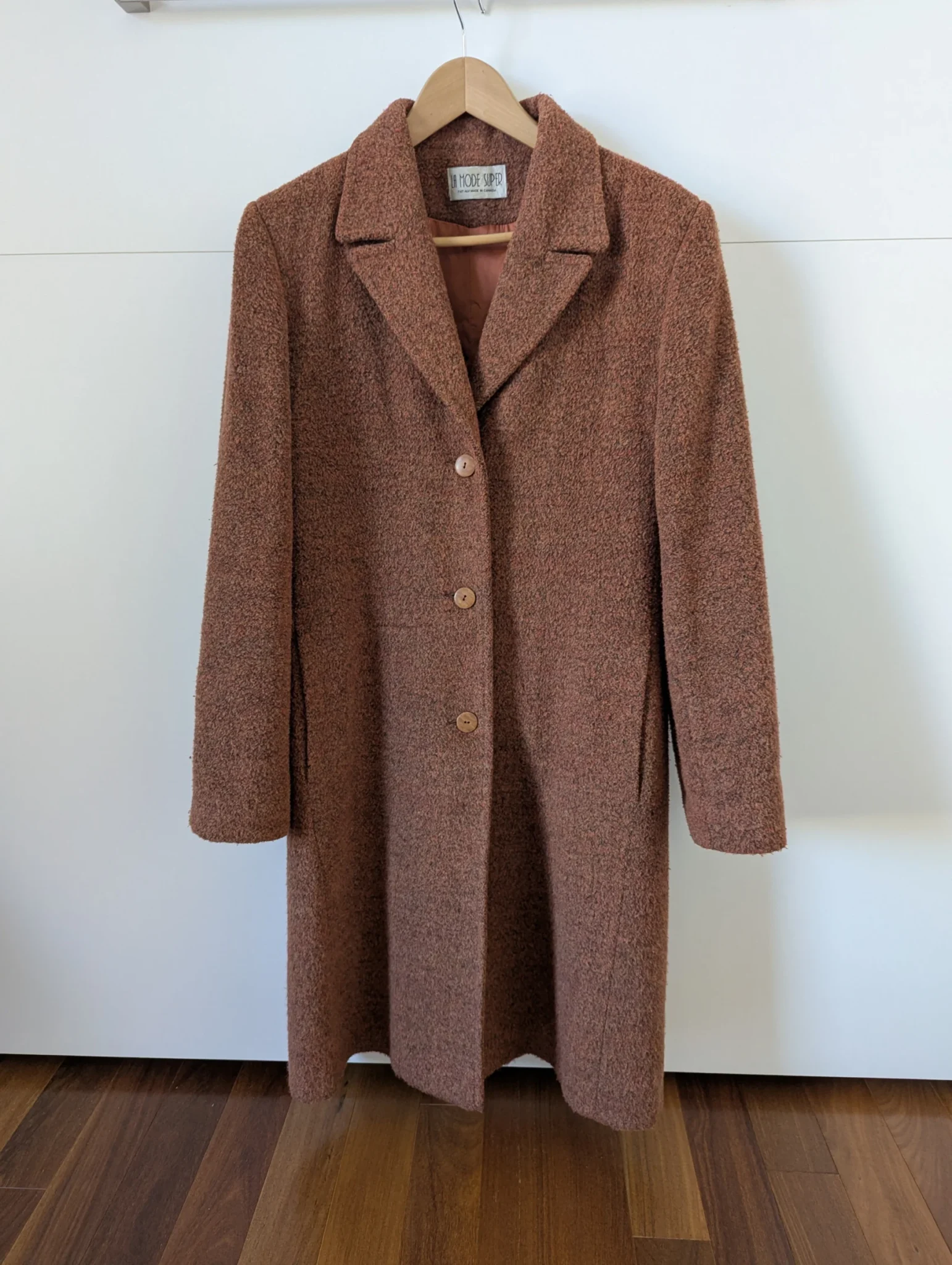 Featured image for Vintage woollen coat made in Canada, medium