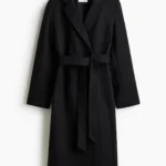 Featured thumbnail for Manteau long gris foncé neuf HM