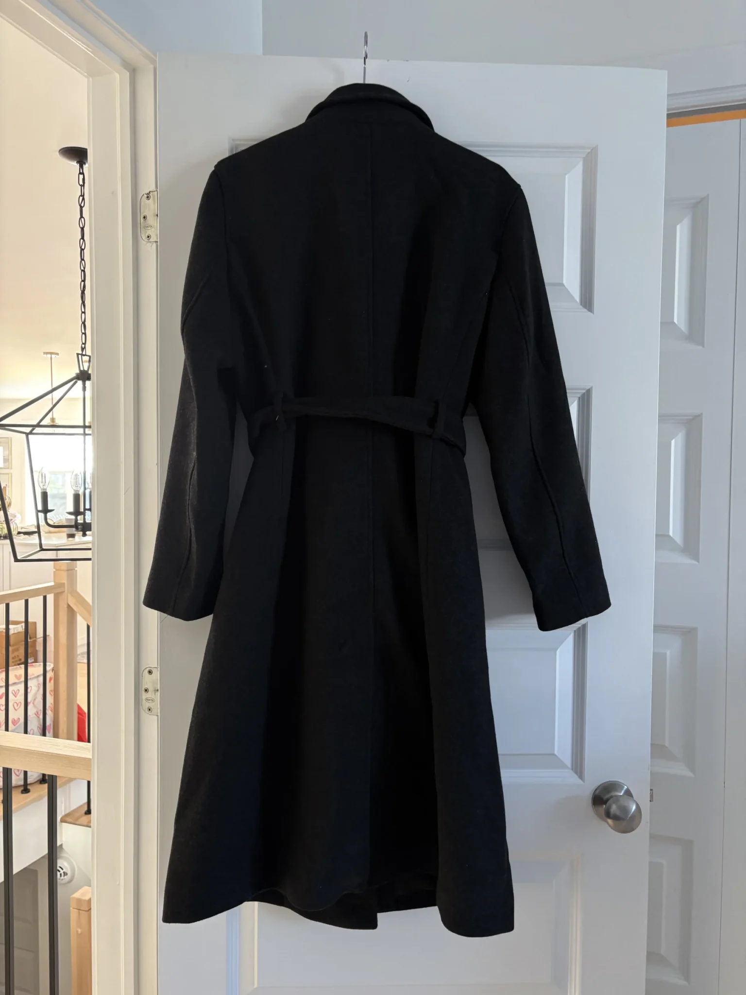Image for Manteau long gris foncé neuf HM