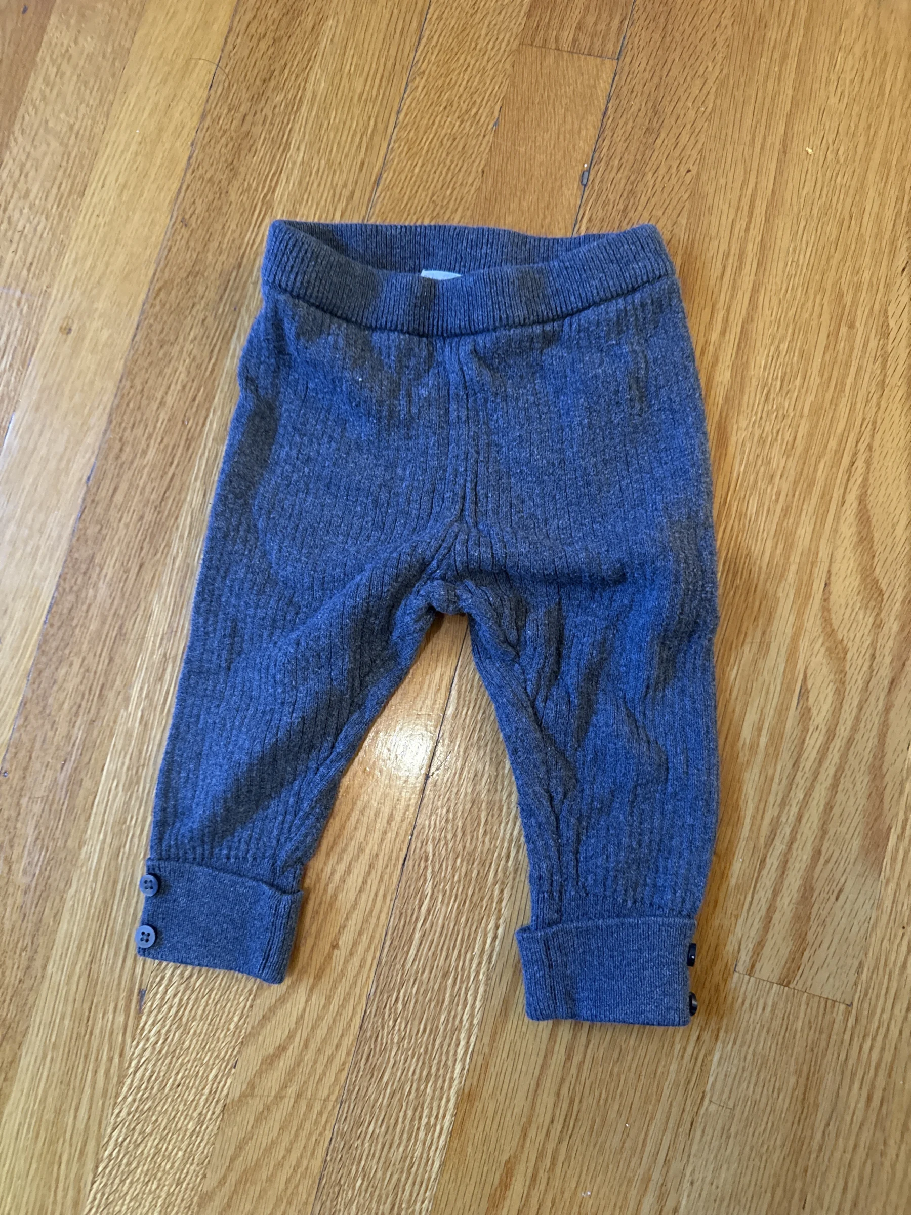 Pantalon gris laineux Zara seconde main