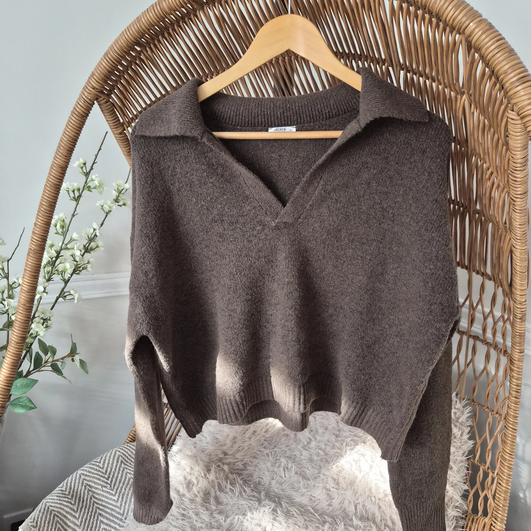 Pull col polo Ardene seconde main