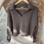 Thumbnail for Polo-neck jumper