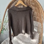 Thumbnail for Polo-neck jumper