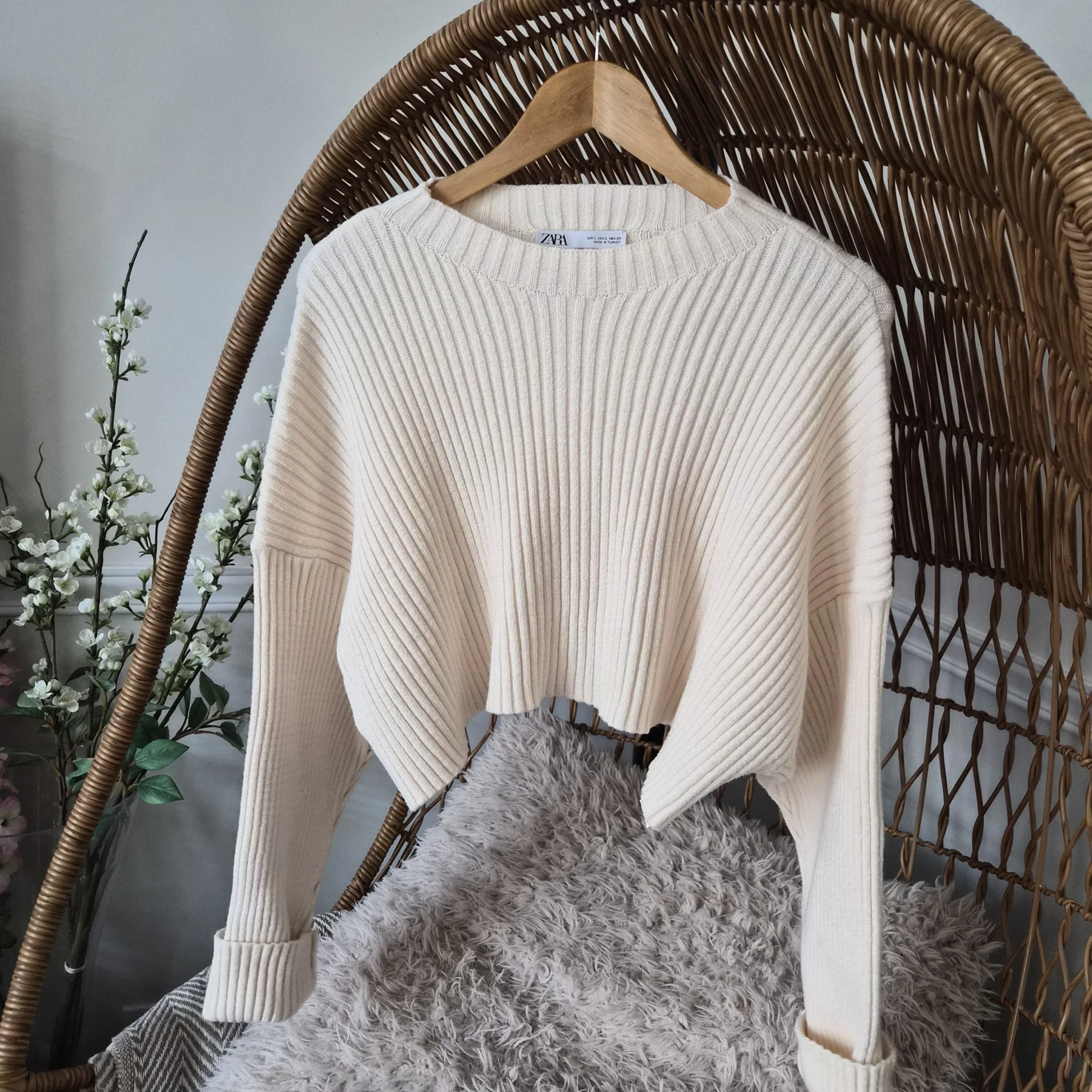 Crop manches longues Zara seconde main