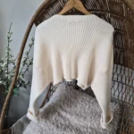 Thumbnail for Long-sleeved crop top