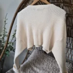 Thumbnail for Long-sleeved crop top