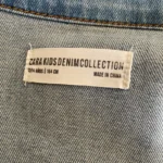 Thumbnail for Veste de jeans bleu pâle Zara kids